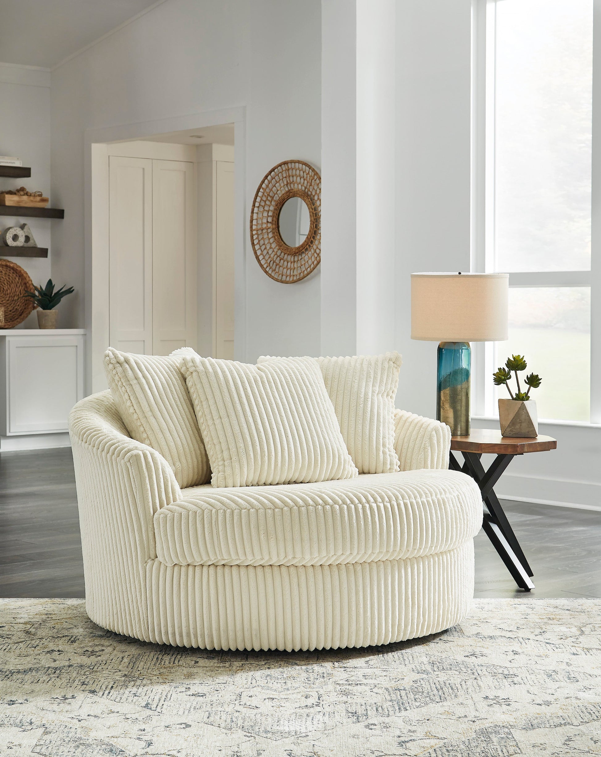 Lindyn Ivory 2-Piece RAF Sofa Chaise - SET | 2110417 | 2110464 - Luna Furniture - Dallas Store