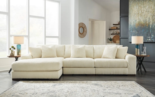 Lindyn Ivory 3-Piece LAF Sectional - SET | 2110416 | 2110465 | 2110446 - Luna Furniture - Dallas Store
