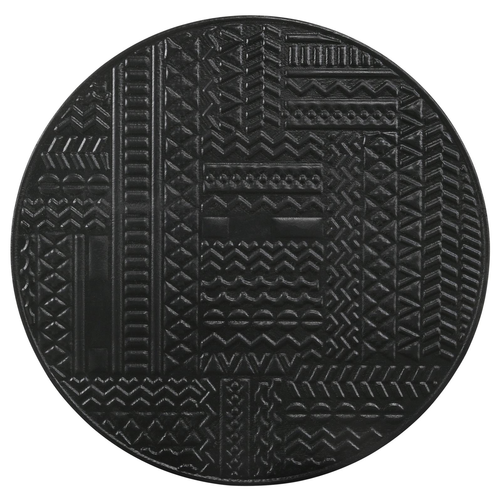 Loannis 2-Piece Round Nesting Table Matte Black - 935842 - Luna Furniture - Dallas Store