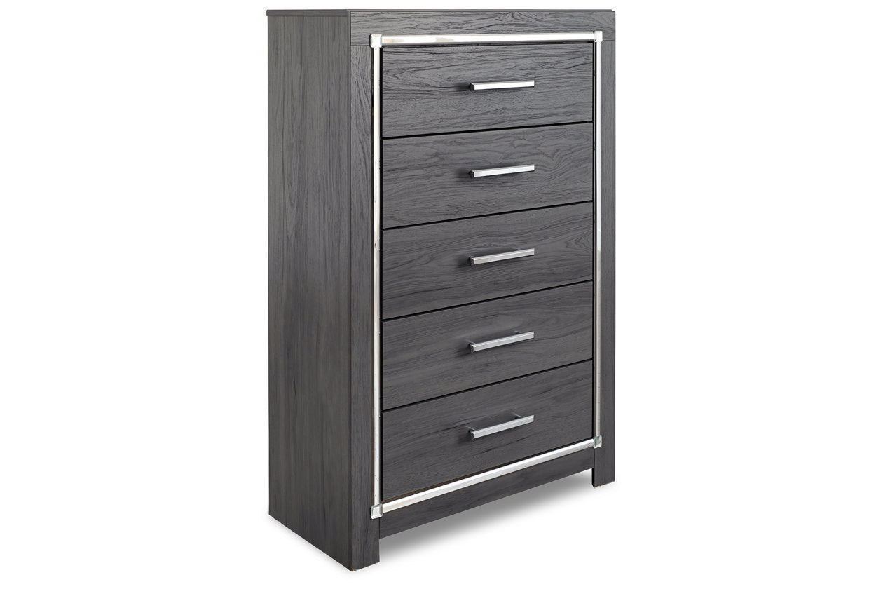 Lodanna Gray Chest of Drawers - B214-46 - Luna Furniture - Dallas Store