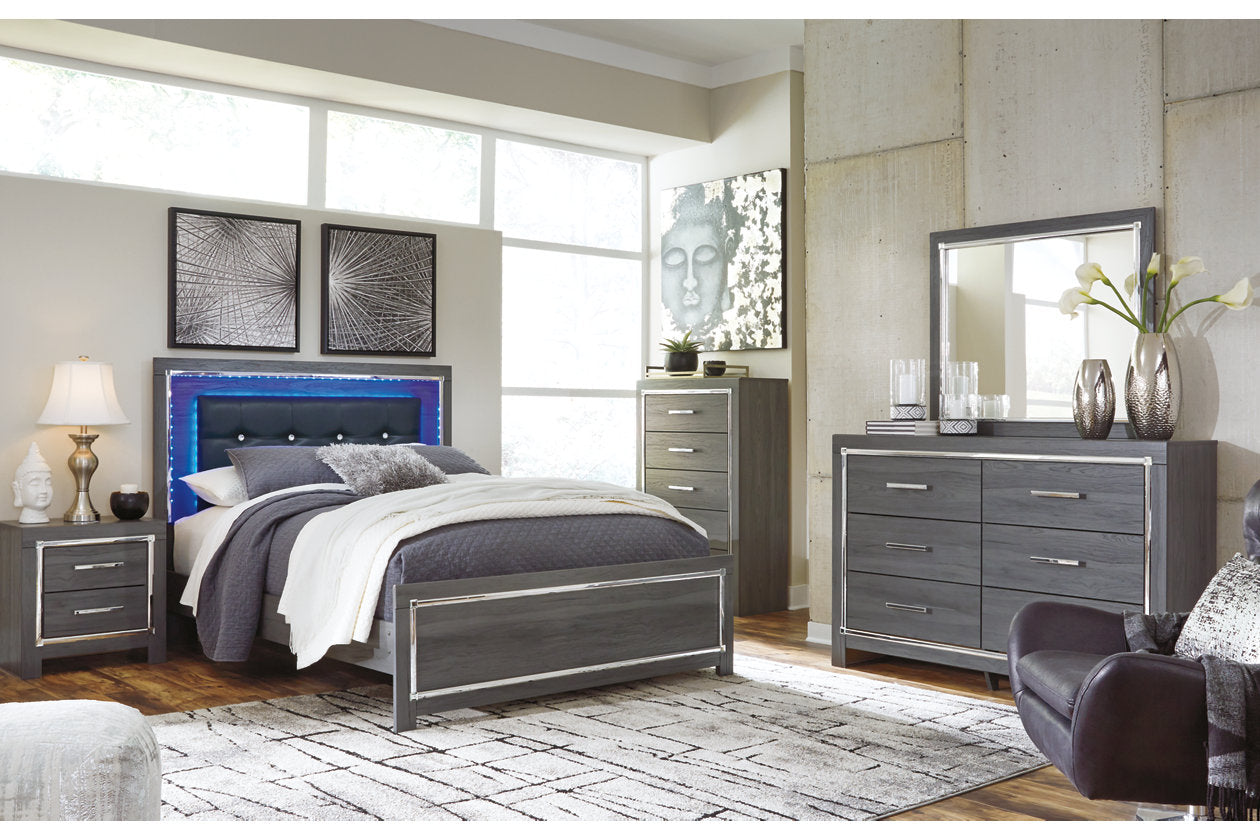 Lodanna Gray Dresser - B214-31 - Luna Furniture - Dallas Store