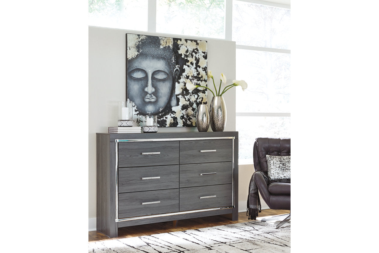 Lodanna Gray Dresser - B214-31 - Luna Furniture - Dallas Store