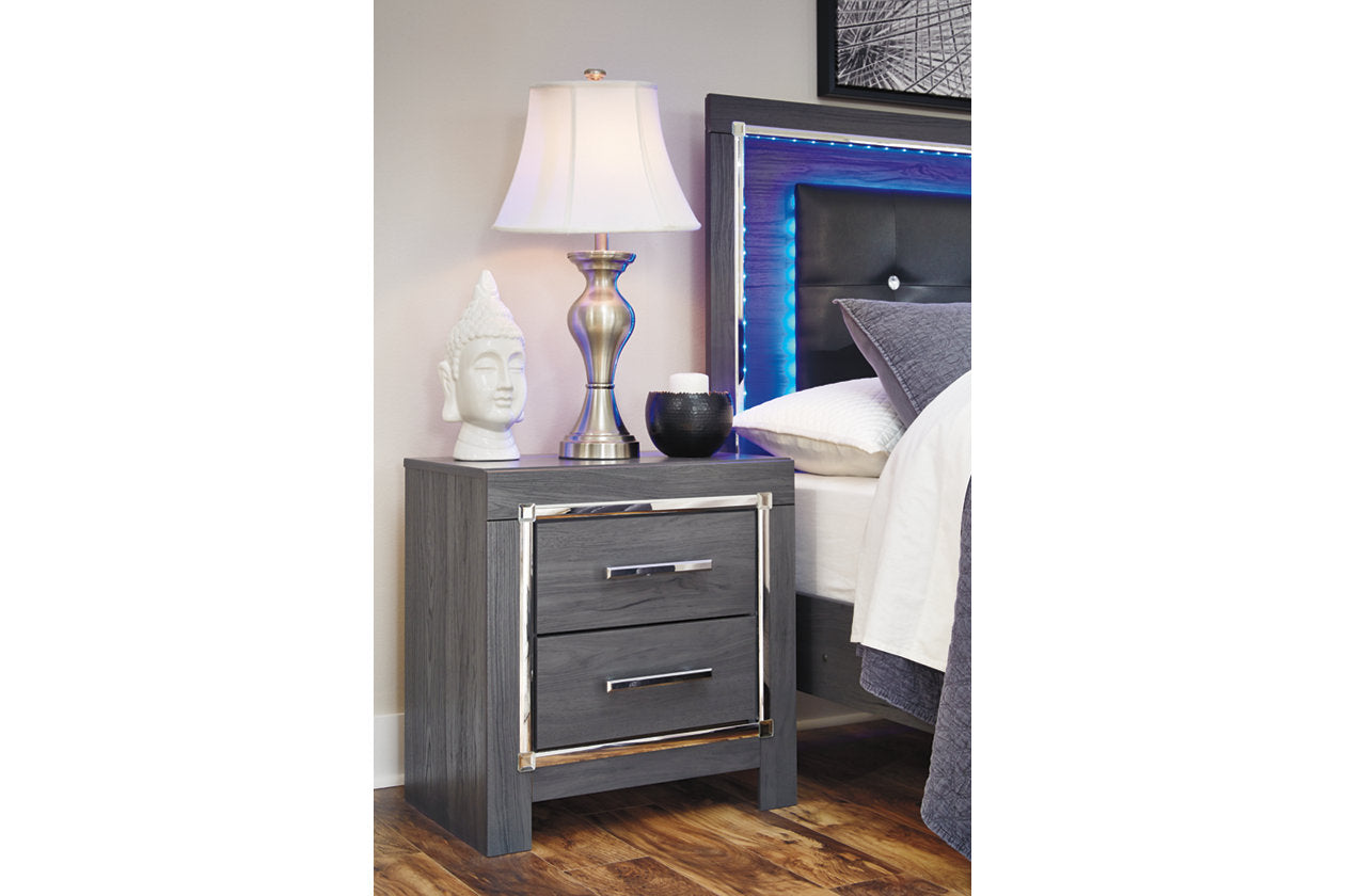 Lodanna Gray Nightstand - B214-92 - Luna Furniture - Dallas Store