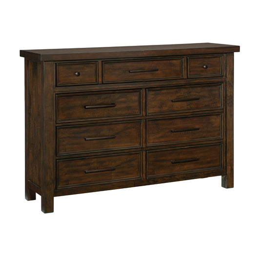 Logandale Brown Dresser - 1559-5 - Luna Furniture - Dallas Store