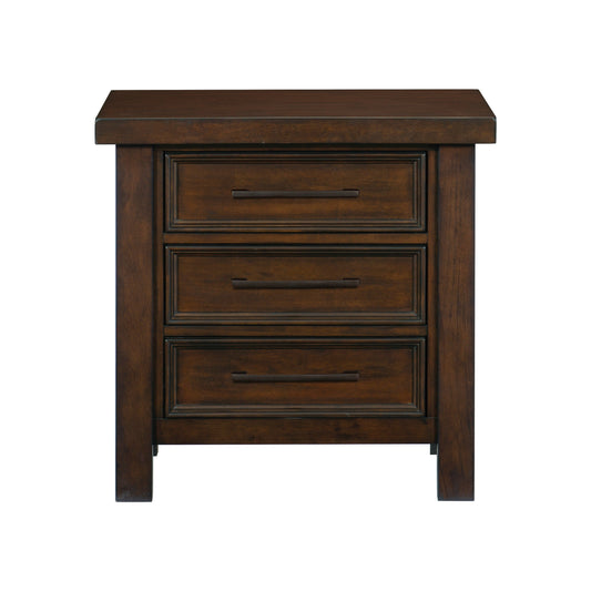 Logandale Brown Nightstand - 1559-4 - Luna Furniture - Dallas Store