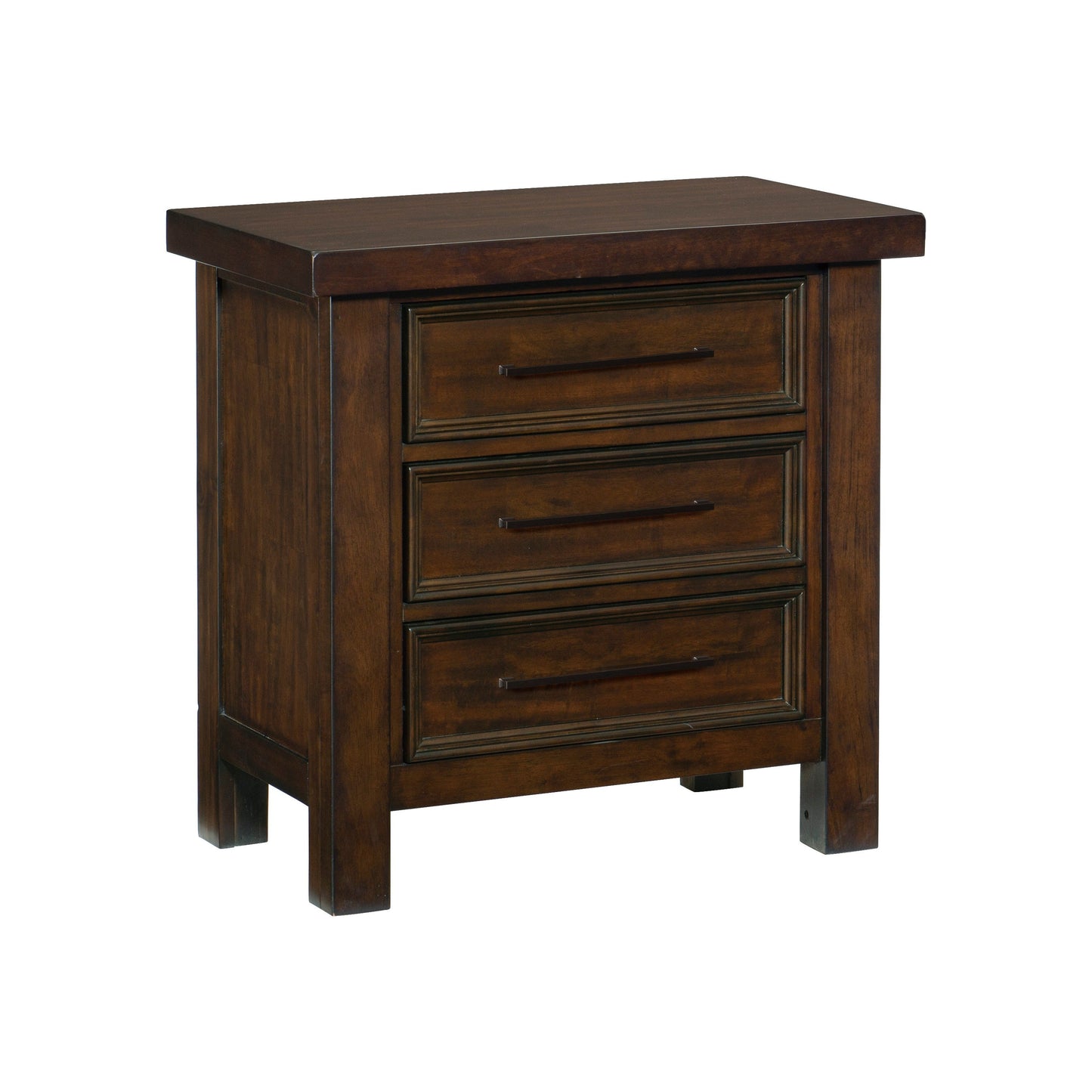 Logandale Brown Nightstand - 1559-4 - Luna Furniture - Dallas Store
