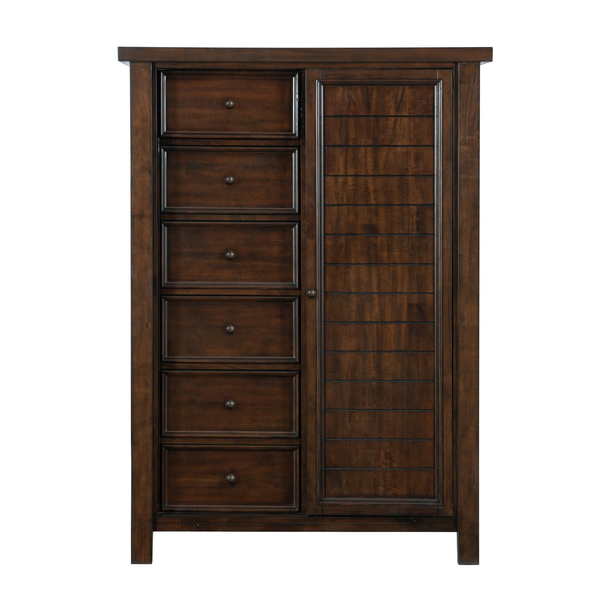 Logandale Brown Wardrobe - 1559-10 - Luna Furniture - Dallas Store