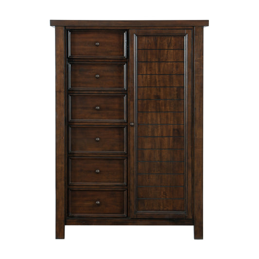 Logandale Brown Wardrobe - 1559-10 - Luna Furniture - Dallas Store