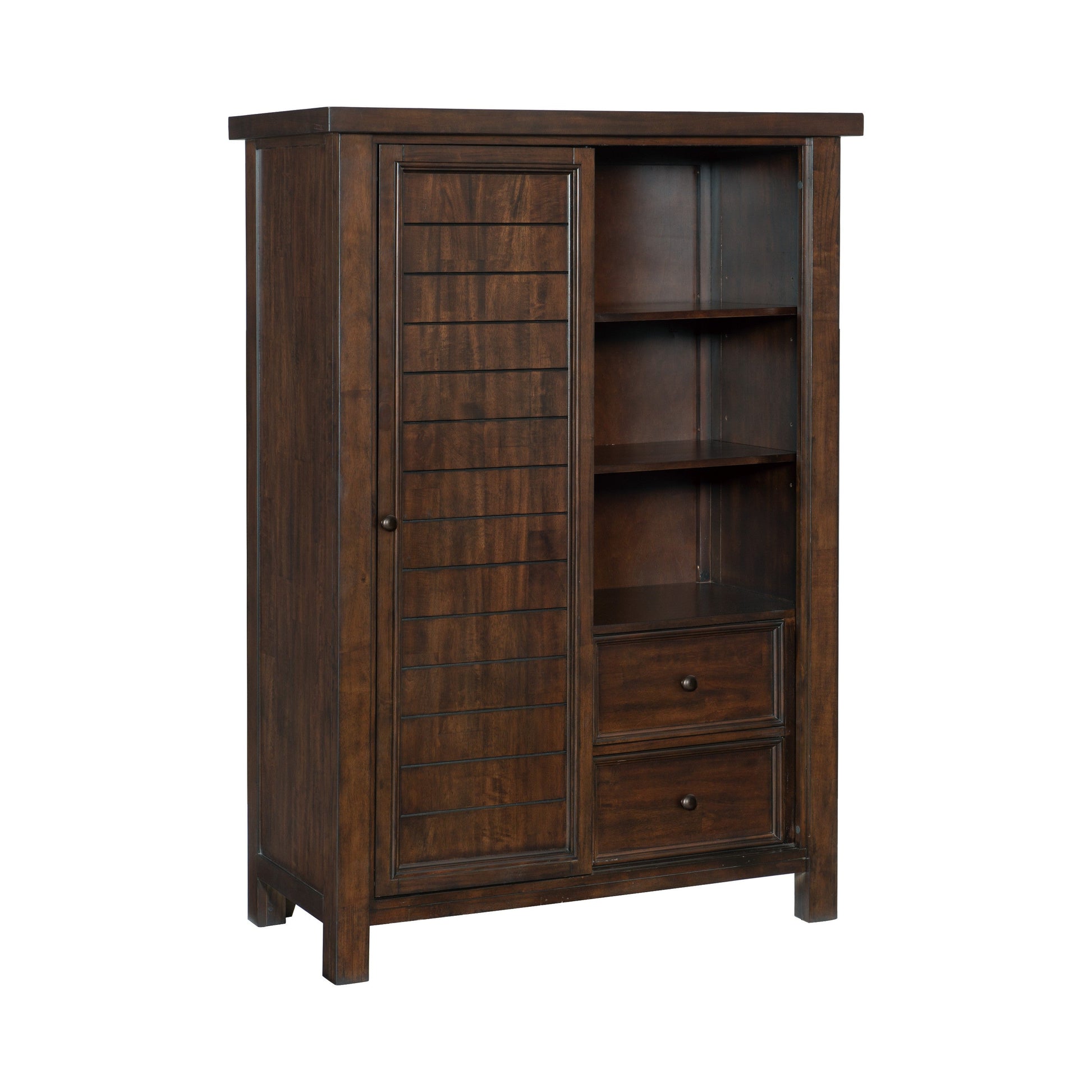 Logandale Brown Wardrobe - 1559-10 - Luna Furniture - Dallas Store