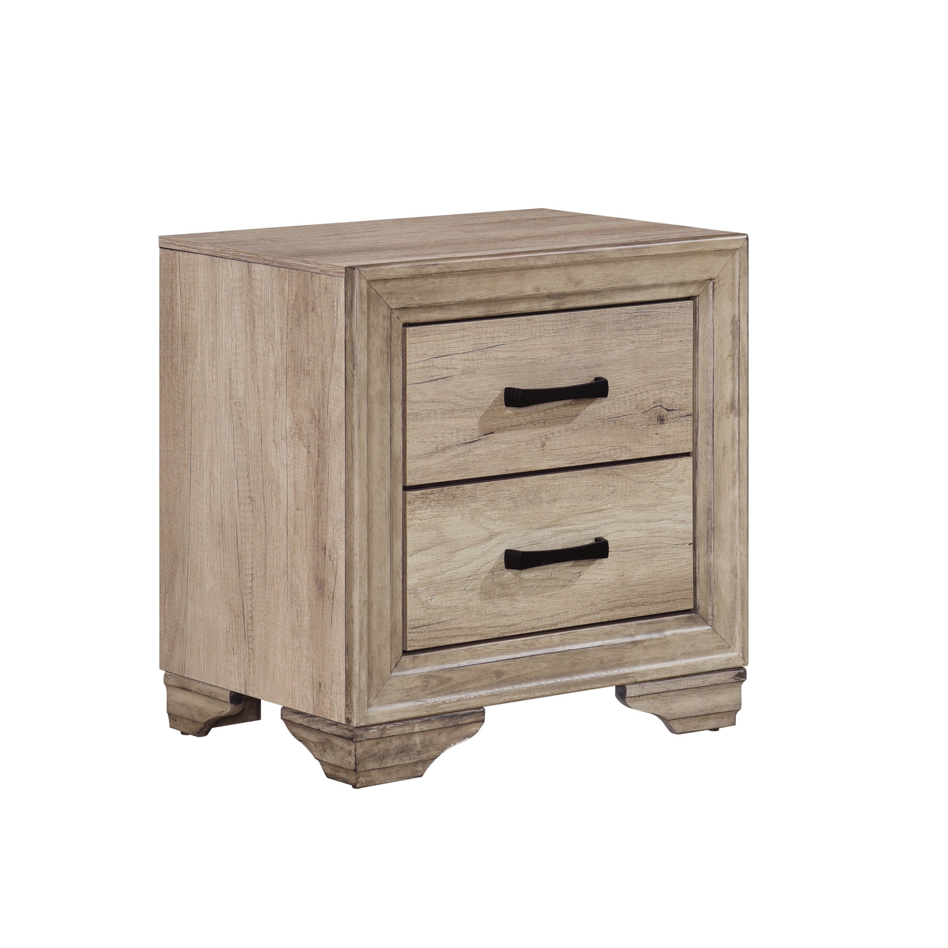 Lonan Rustic Panel Bedroom Set - SET | 1955-3 | 1955-5 | 1955-6 | 1955-4 | 1955-9 | 1955K-1 - Luna Furniture - Dallas Store