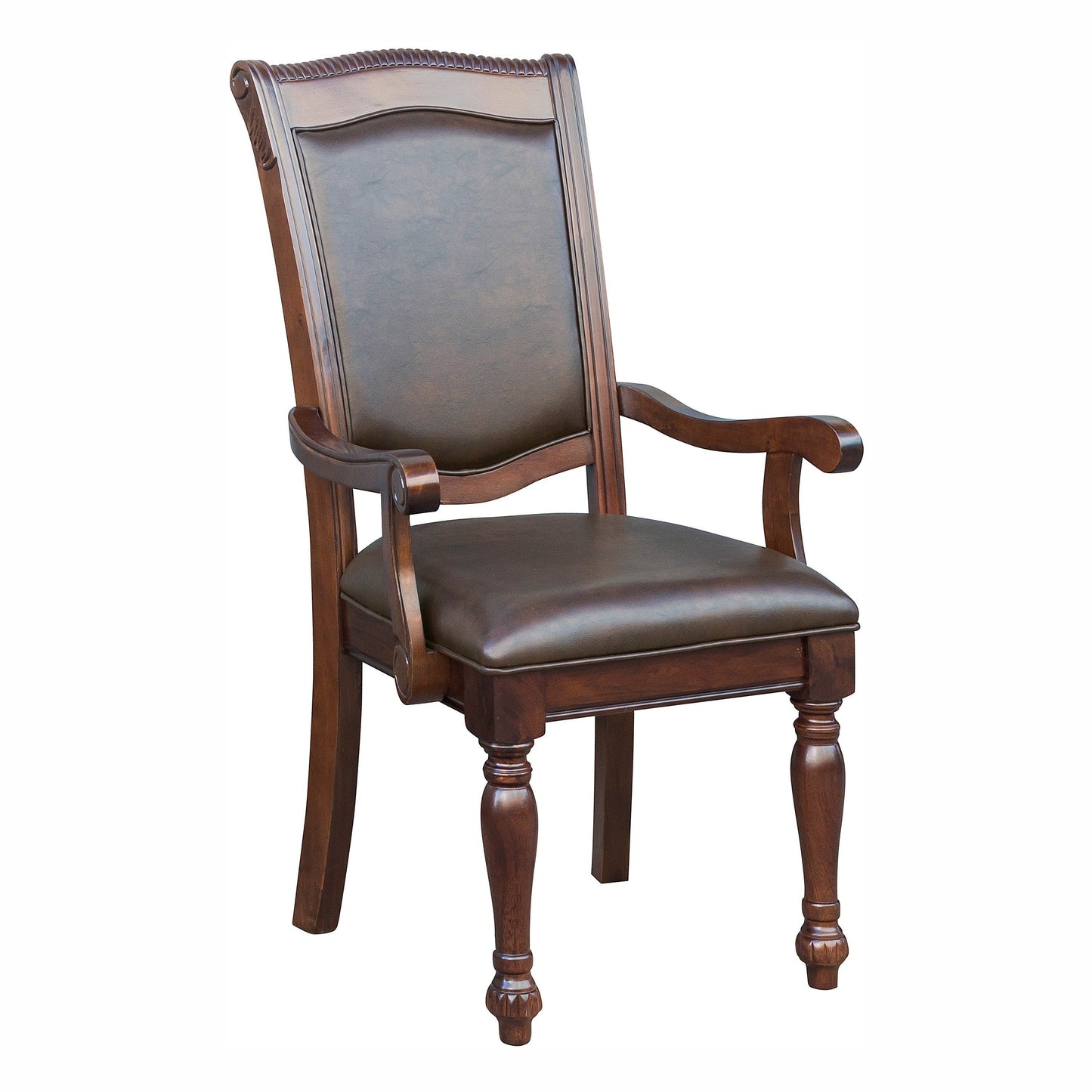 Lordsburg Brown Chery Arm Chair, Set of 2 - 5473A - Luna Furniture - Dallas Store