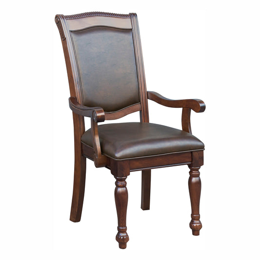 Lordsburg Brown Chery Arm Chair, Set of 2 - 5473A - Luna Furniture - Dallas Store