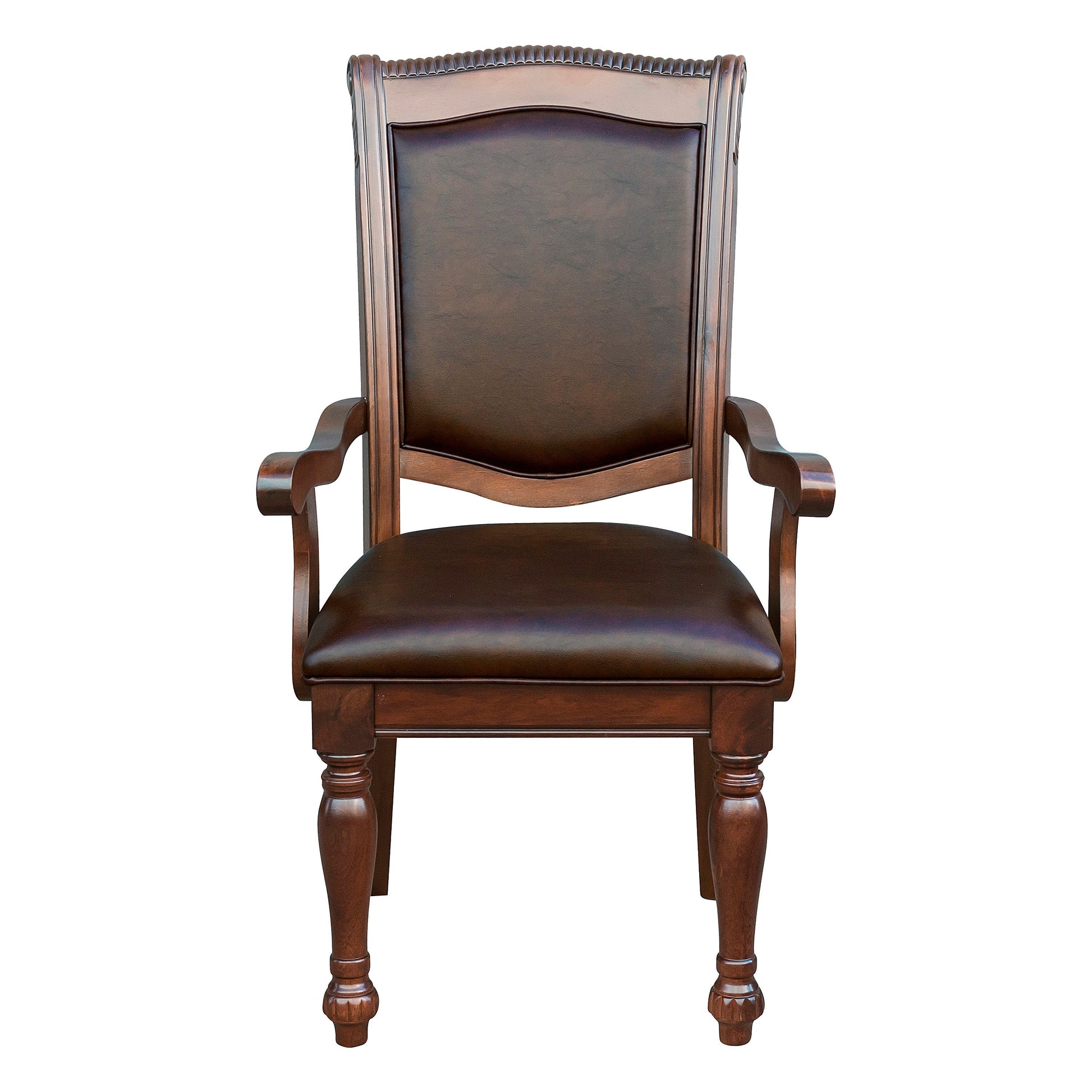 Lordsburg Brown Chery Arm Chair, Set of 2 - 5473A - Luna Furniture - Dallas Store