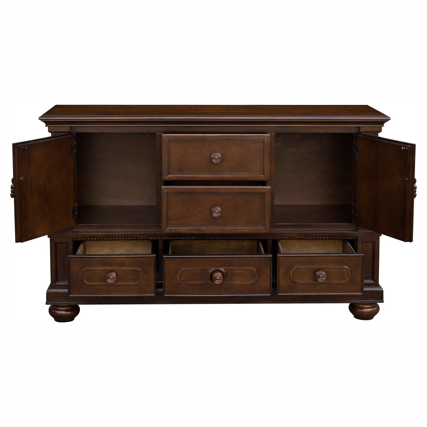 Lordsburg Brown Chery Buffet - 5473-55 - Luna Furniture - Dallas Store