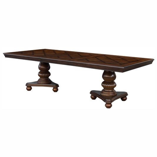 Lordsburg Brown Chery Extendable Dining Table - SET | 5473-103 | 5473-103B - Luna Furniture - Dallas Store