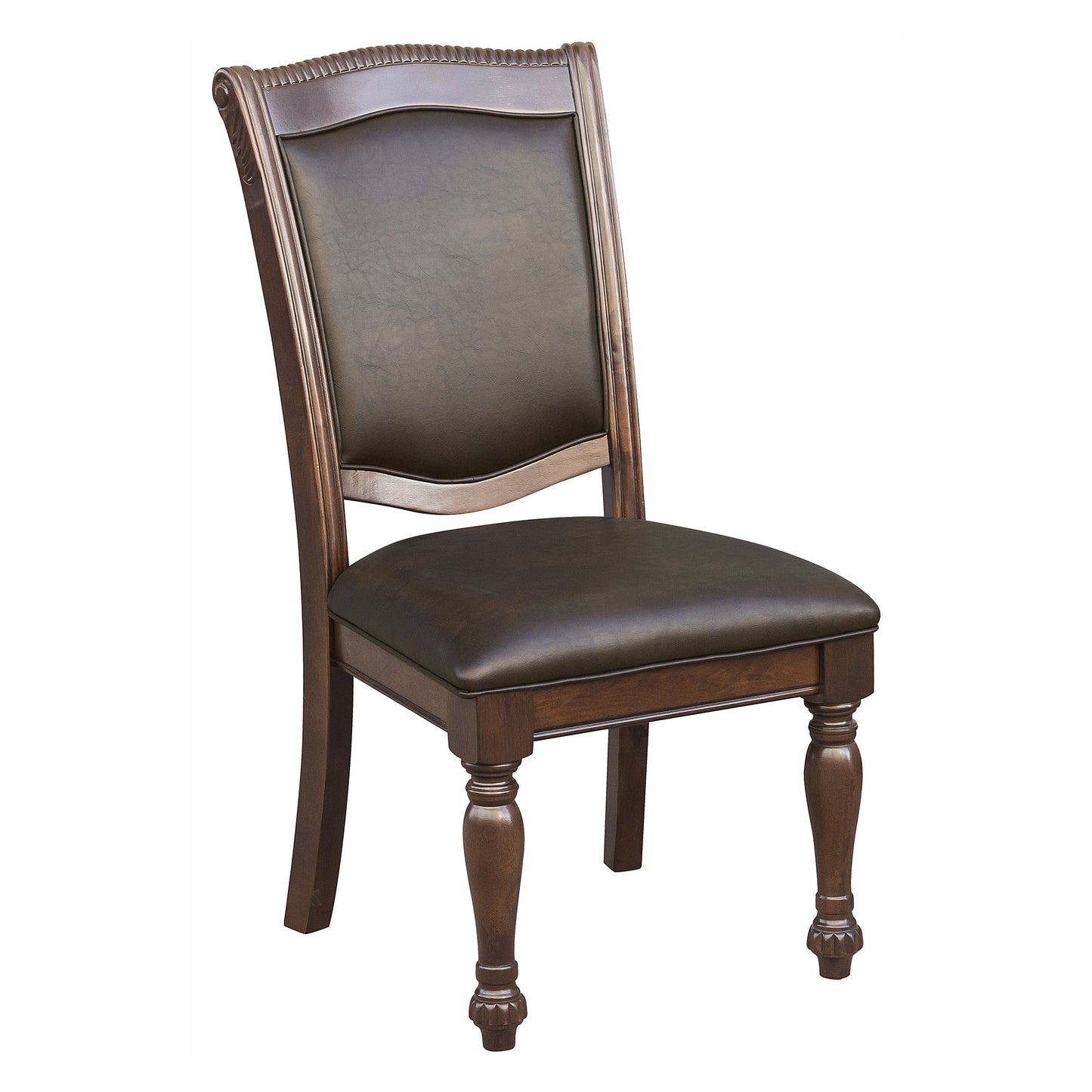 Lordsburg Brown Chery Round Dining Set - SET | 5473-54 | 5473-54B | 5473S(2) - Luna Furniture - Dallas Store