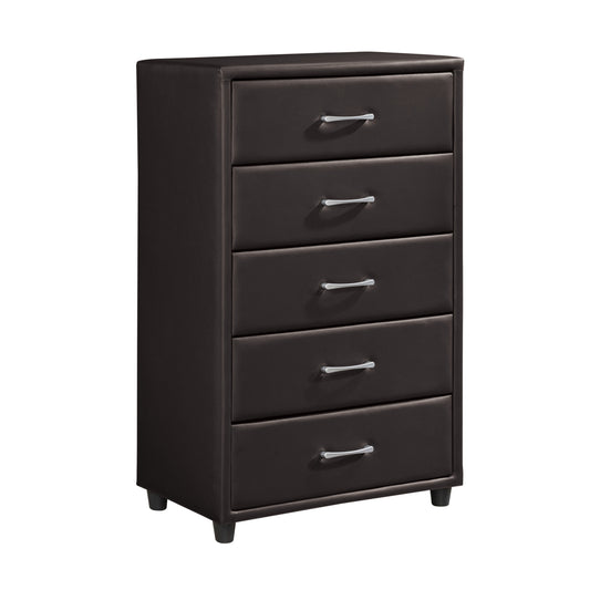 Lorenzi Dark Brown Chest - 2220DBR-9 - Luna Furniture - Dallas Store
