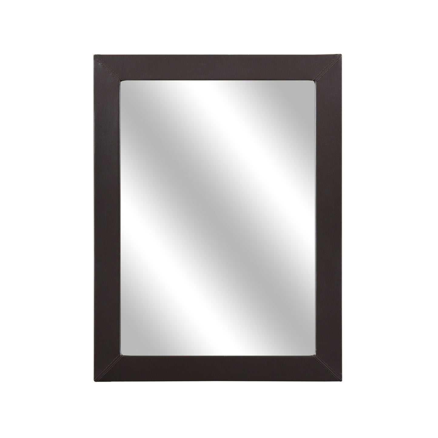 Lorenzi Dark Brown Mirror (Mirror Only) - 2220DBR-6 - Luna Furniture - Dallas Store