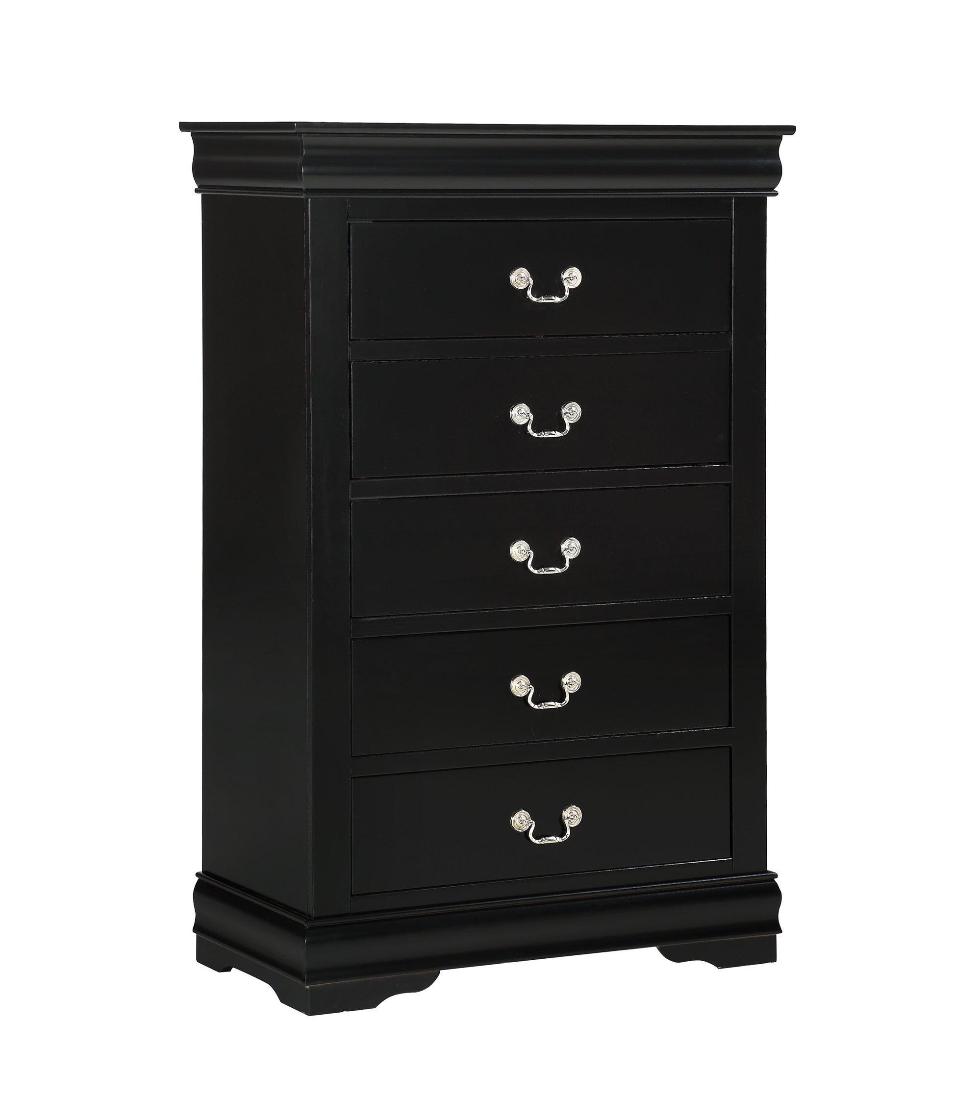 Louis Philip Black Chest - B3950-4 - Luna Furniture - Dallas Store