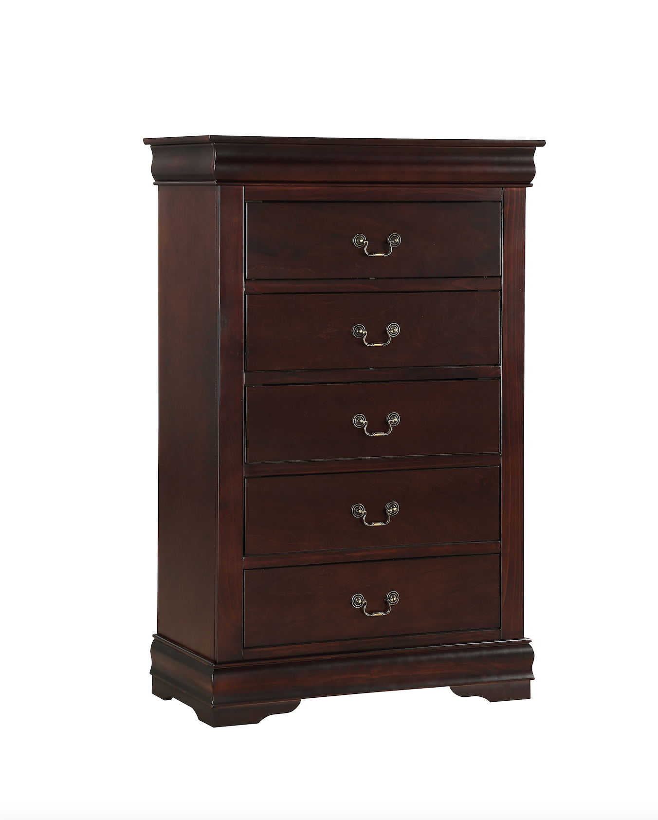 Louis Philip Cherry Chest - B3850-4 - Luna Furniture - Dallas Store