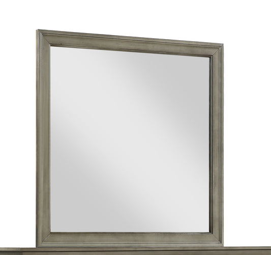 Louis Philip Gray Bedroom Mirror (Mirror Only) - B3550-11 - Luna Furniture - Dallas Store