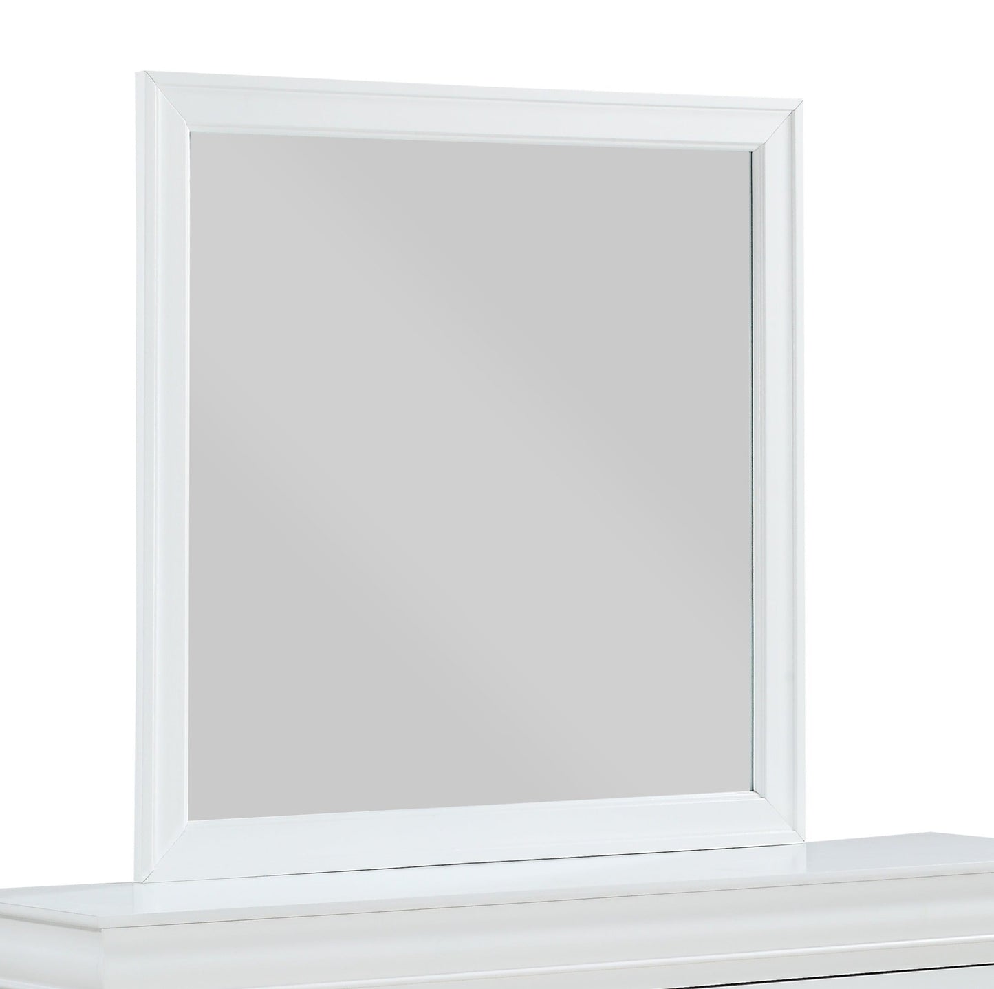 Louis Philip White Bedroom Mirror (Mirror Only) - B3650-11 - Luna Furniture - Dallas Store