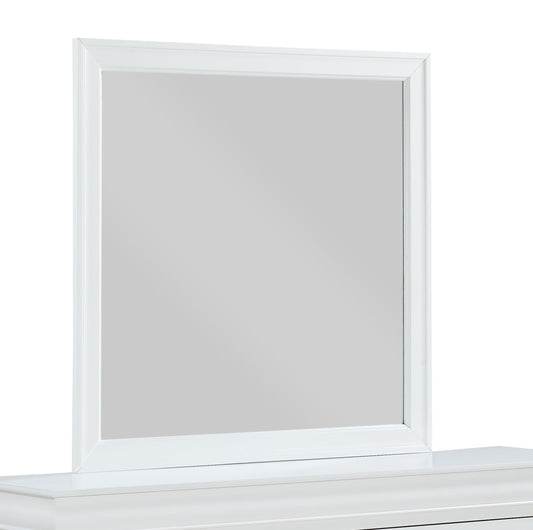 Louis Philip White Bedroom Mirror (Mirror Only) - B3650-11 - Luna Furniture - Dallas Store