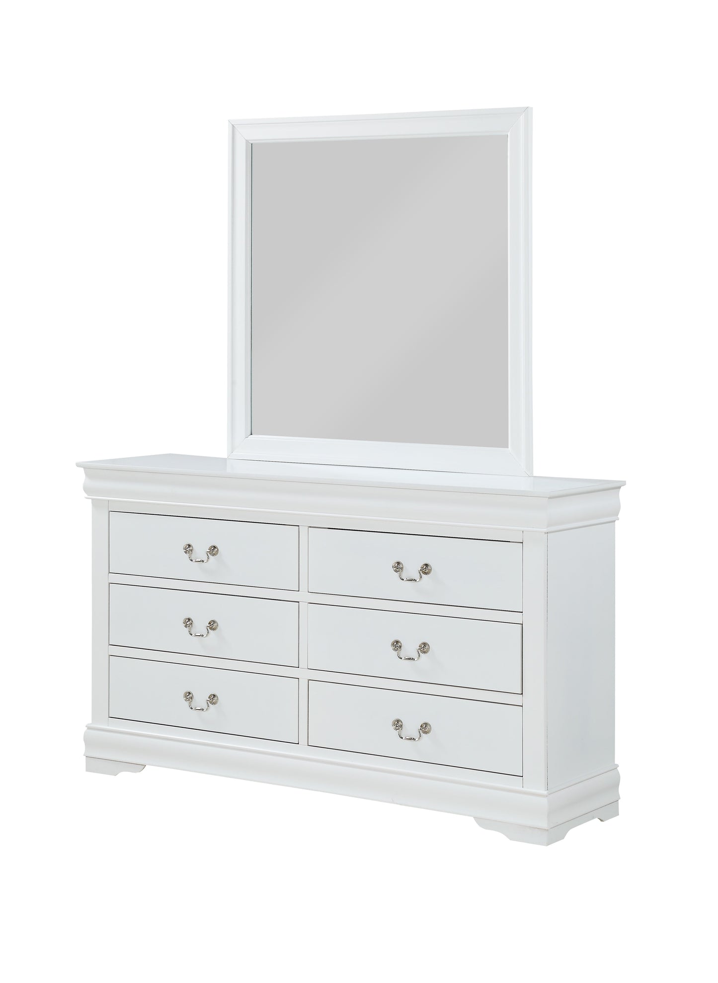 Louis Philip White Dresser - B3650-1 - Luna Furniture - Dallas Store