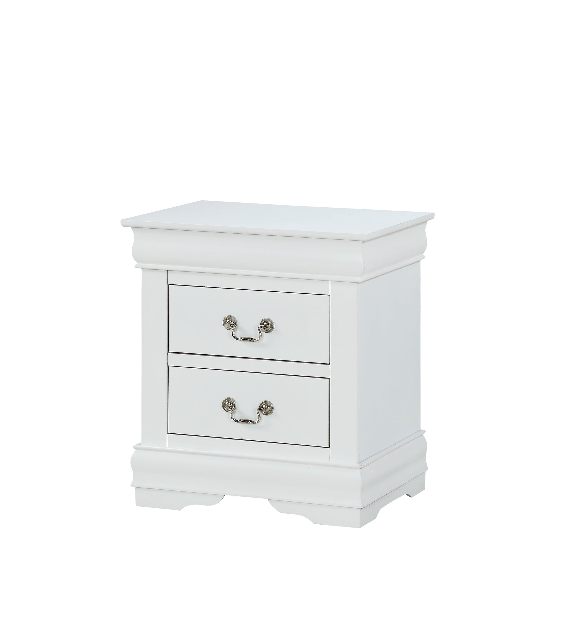 Louis Philip White Nightstand - B3650-2 - Luna Furniture - Dallas Store