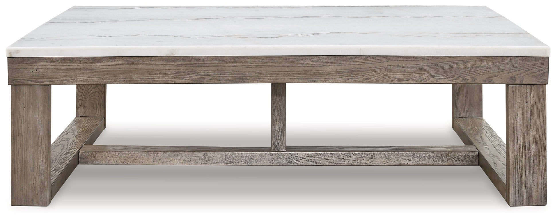 Loyaska Brown/Ivory Coffee Table - T789-1 - Luna Furniture - Dallas Store