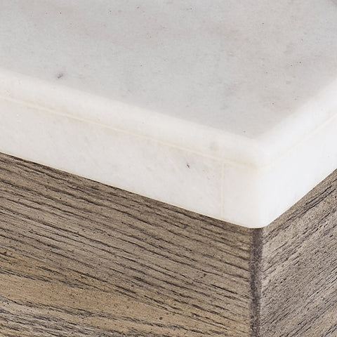 Loyaska Brown/Ivory End Table - T789-2 - Luna Furniture - Dallas Store
