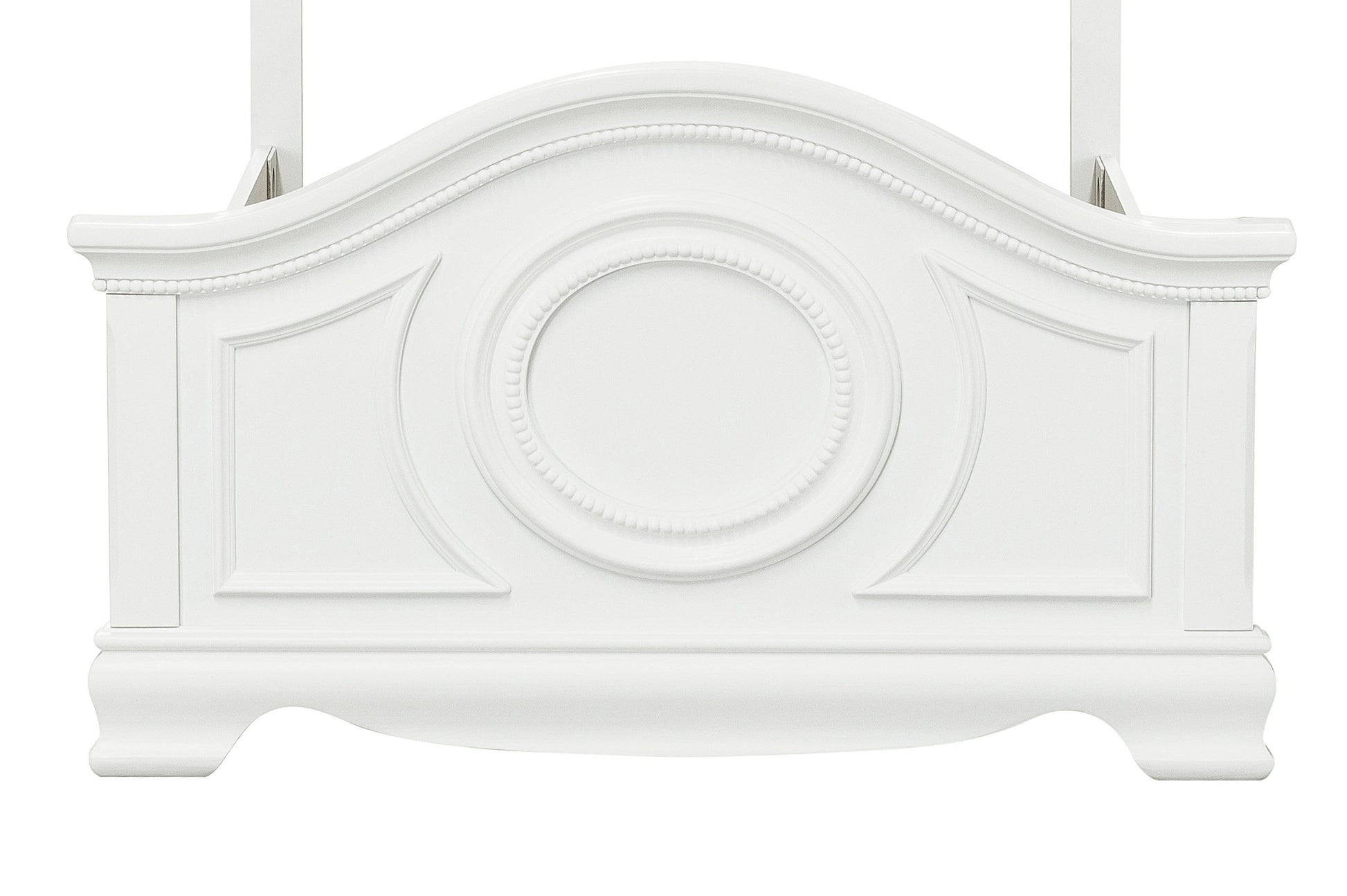 Lucida White Full Panel Bed - SET | 2039FW-1 | 2039FW-2 | 2039FW-3 - Luna Furniture - Dallas Store