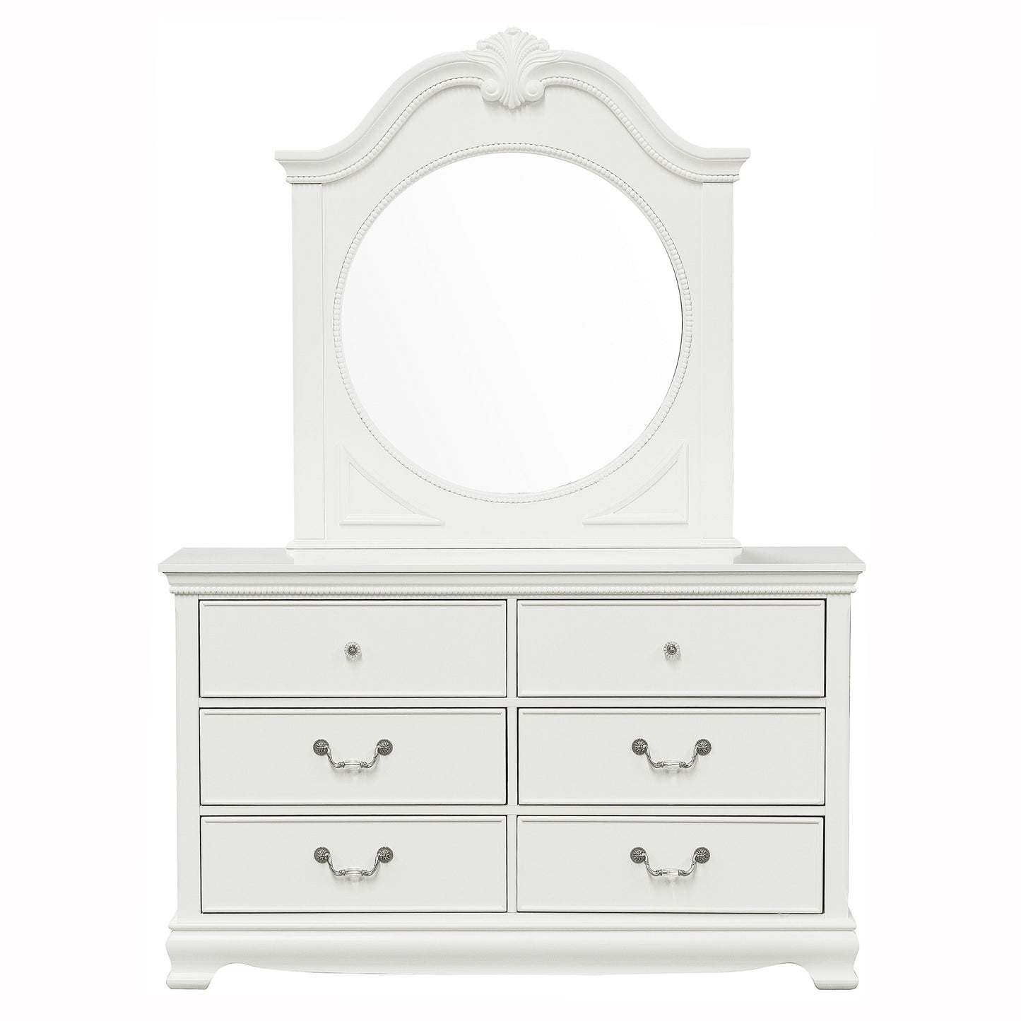 Lucida White Panel Youth Bedroom Set - SET | 2039W-5 | 2039W-6 | 2039W-4 | 2039W-9 | 2039TW-1 | 2039TW-2 | 2039TW-3 - Luna Furniture - Dallas Store