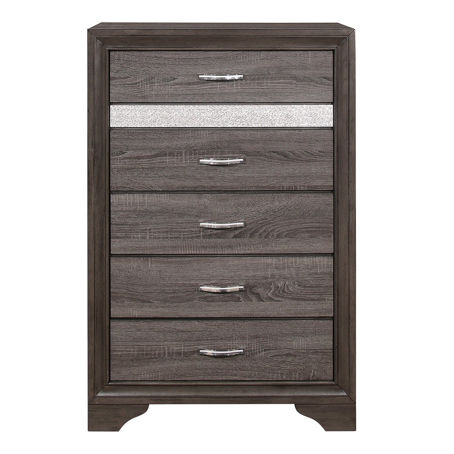 Luster Gray Chest - 1505-9 - Luna Furniture - Dallas Store