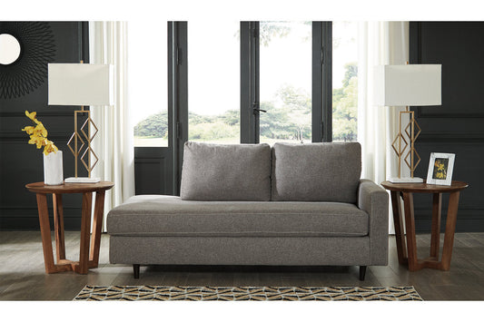 Lyman Graphite Right-Arm Facing Corner Chaise - 9330317 - Luna Furniture - Dallas Store
