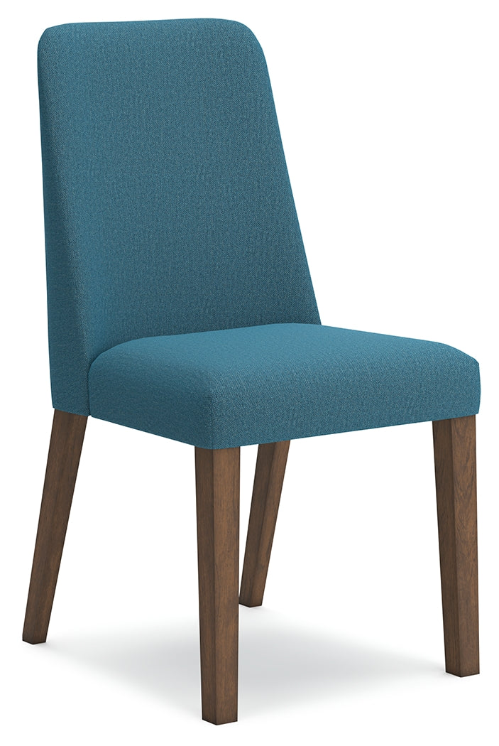 Lyncott Blue/Brown Dining Chair, Set of 2 - D615-03 - Luna Furniture - Dallas Store