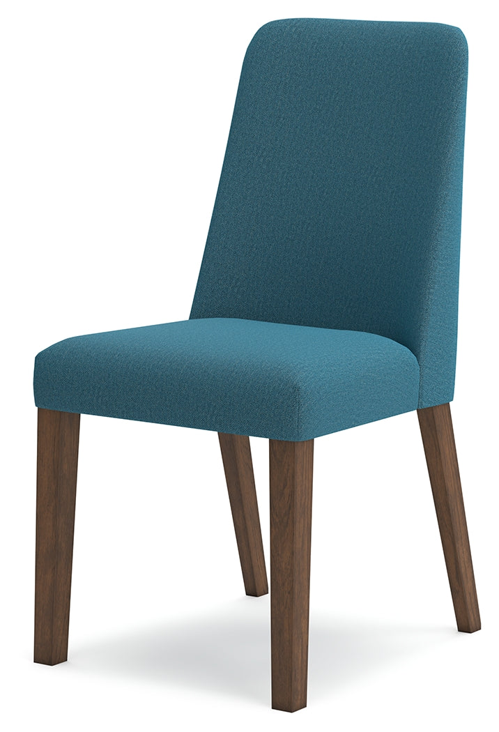 Lyncott Blue/Brown Dining Chair, Set of 2 - D615-03 - Luna Furniture - Dallas Store