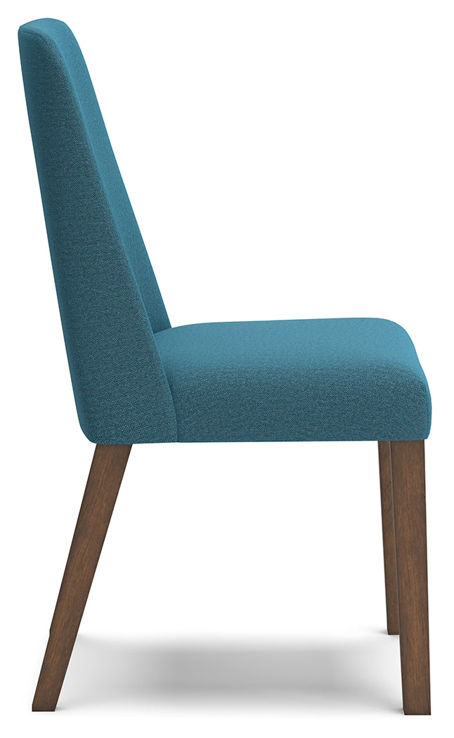 Lyncott Blue/Brown Dining Chair, Set of 2 - D615-03 - Luna Furniture - Dallas Store