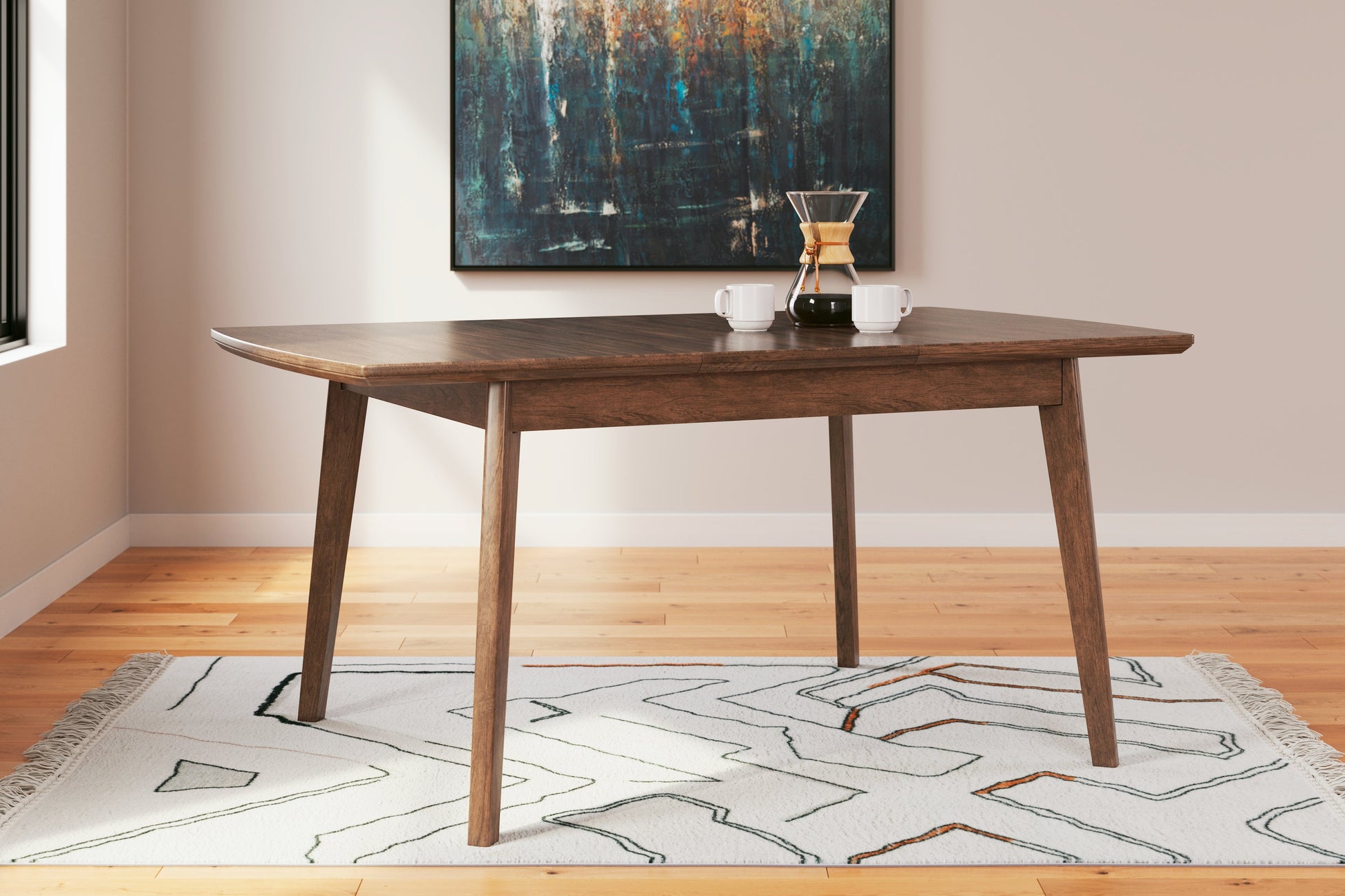 Lyncott Brown Dining Extension Table - D615-35 - Luna Furniture - Dallas Store