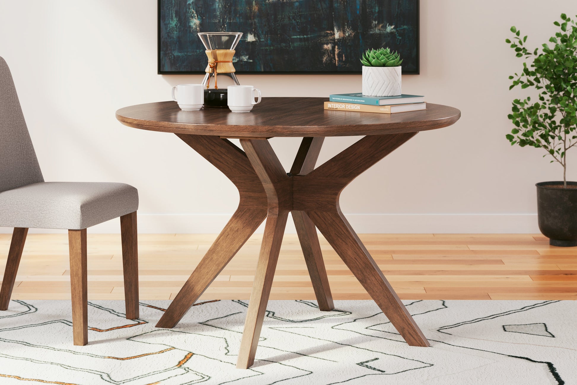 Lyncott Brown Dining Table - D615-15 - Luna Furniture - Dallas Store