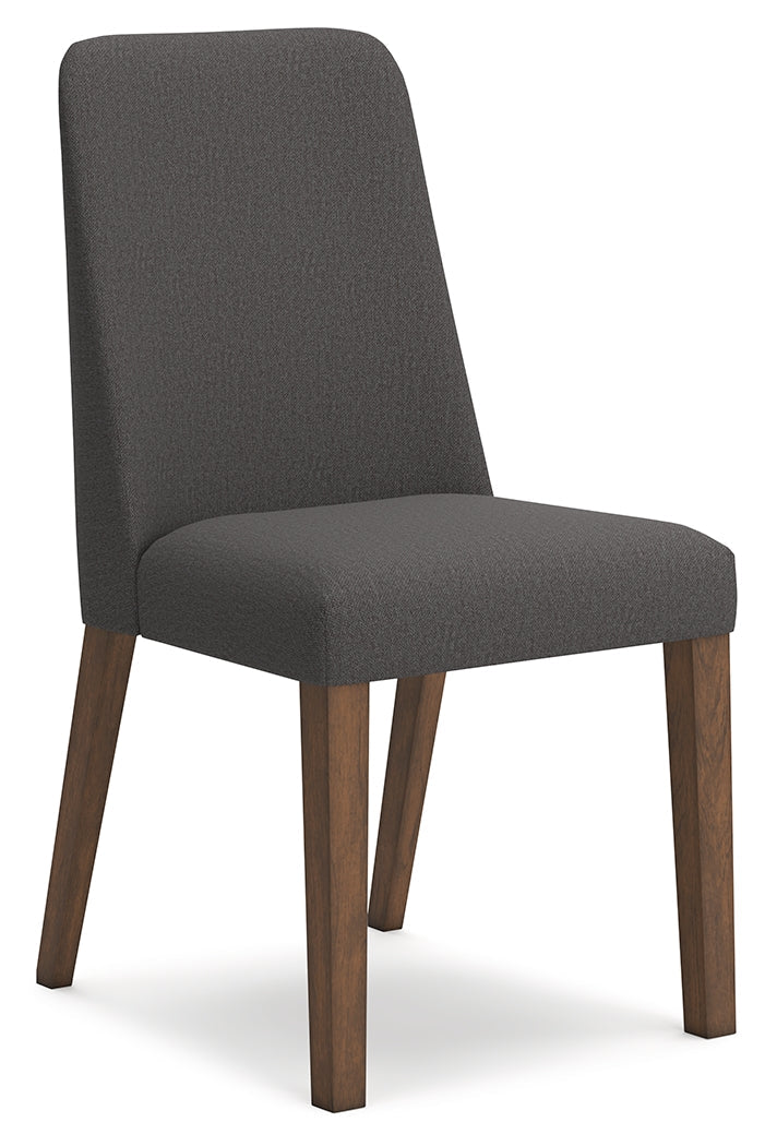 Lyncott Charcoal/Brown Dining Chair, Set of 2 - D615-02 - Luna Furniture - Dallas Store