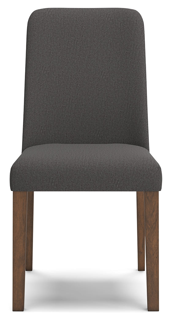 Lyncott Charcoal/Brown Dining Chair, Set of 2 - D615-02 - Luna Furniture - Dallas Store