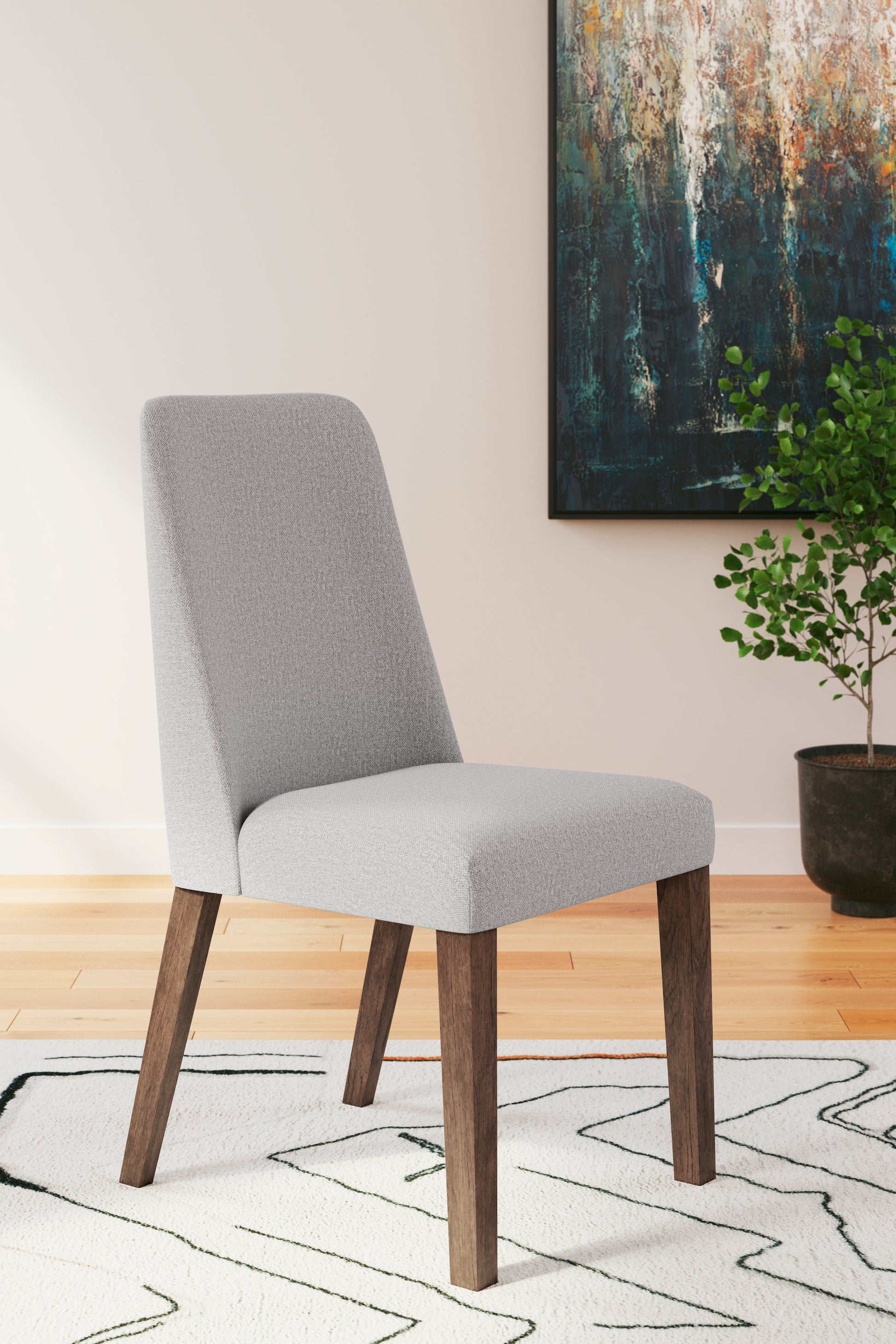 Lyncott Gray/Brown Dining Chair, Set of 2 - D615-01 - Luna Furniture - Dallas Store