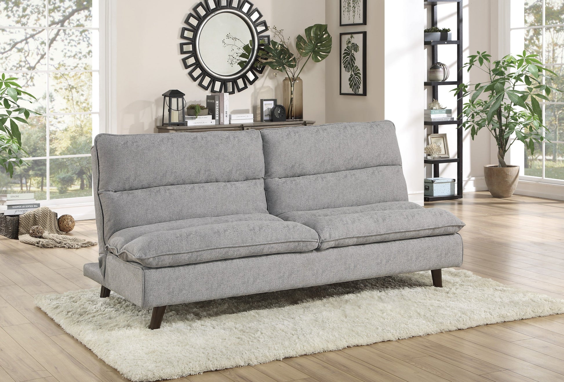 Mackay Gray Elegant Lounger - 9560GY-3CL - Luna Furniture - Dallas Store