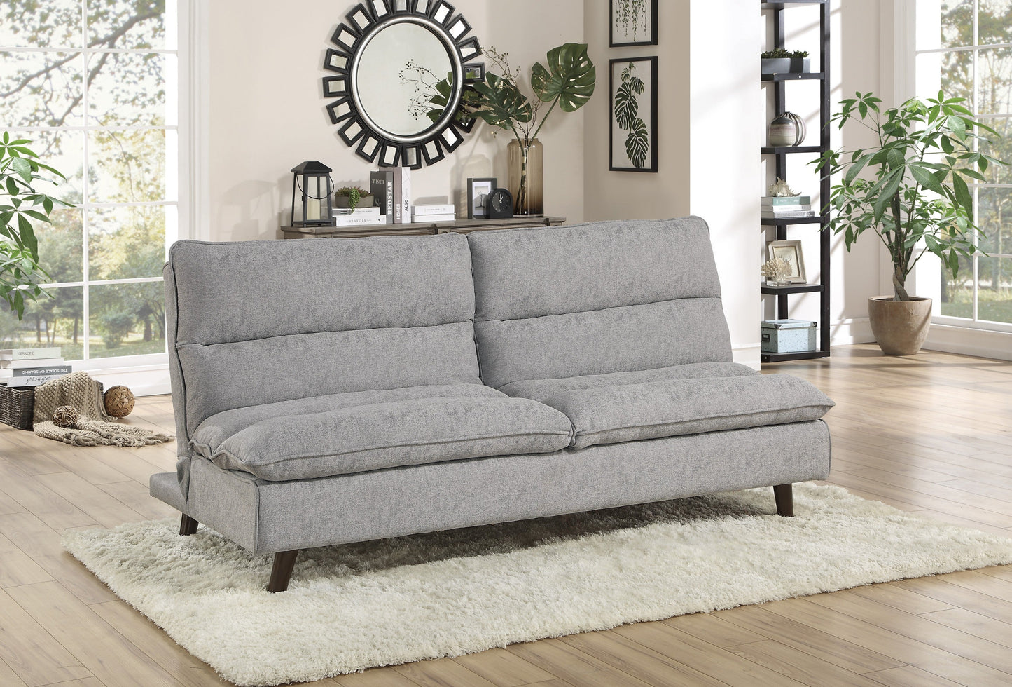 Mackay Gray Elegant Lounger - 9560GY-3CL - Luna Furniture - Dallas Store