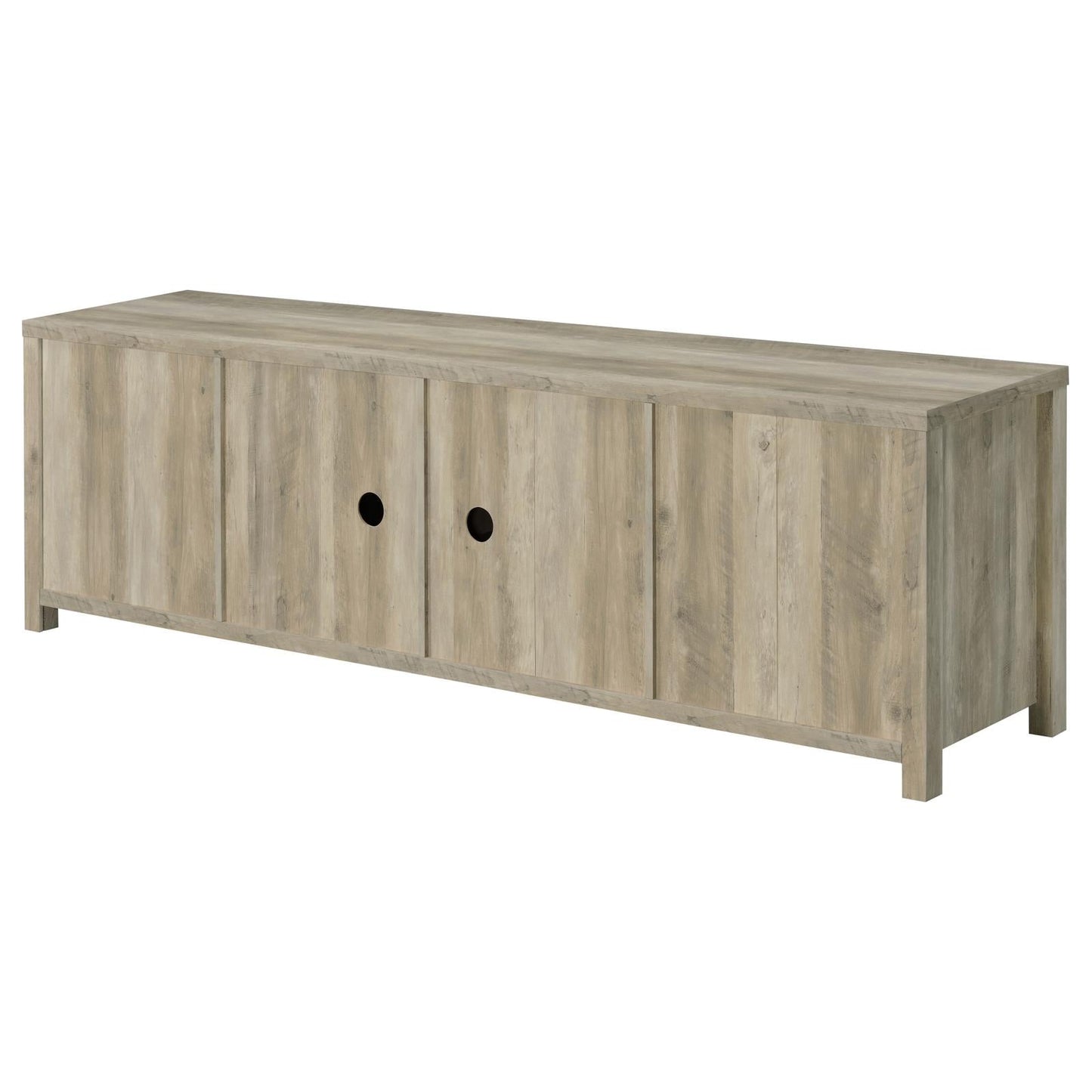 Madra Rectangular TV Console with 2 Sliding Doors - 736263 - Luna Furniture - Dallas Store