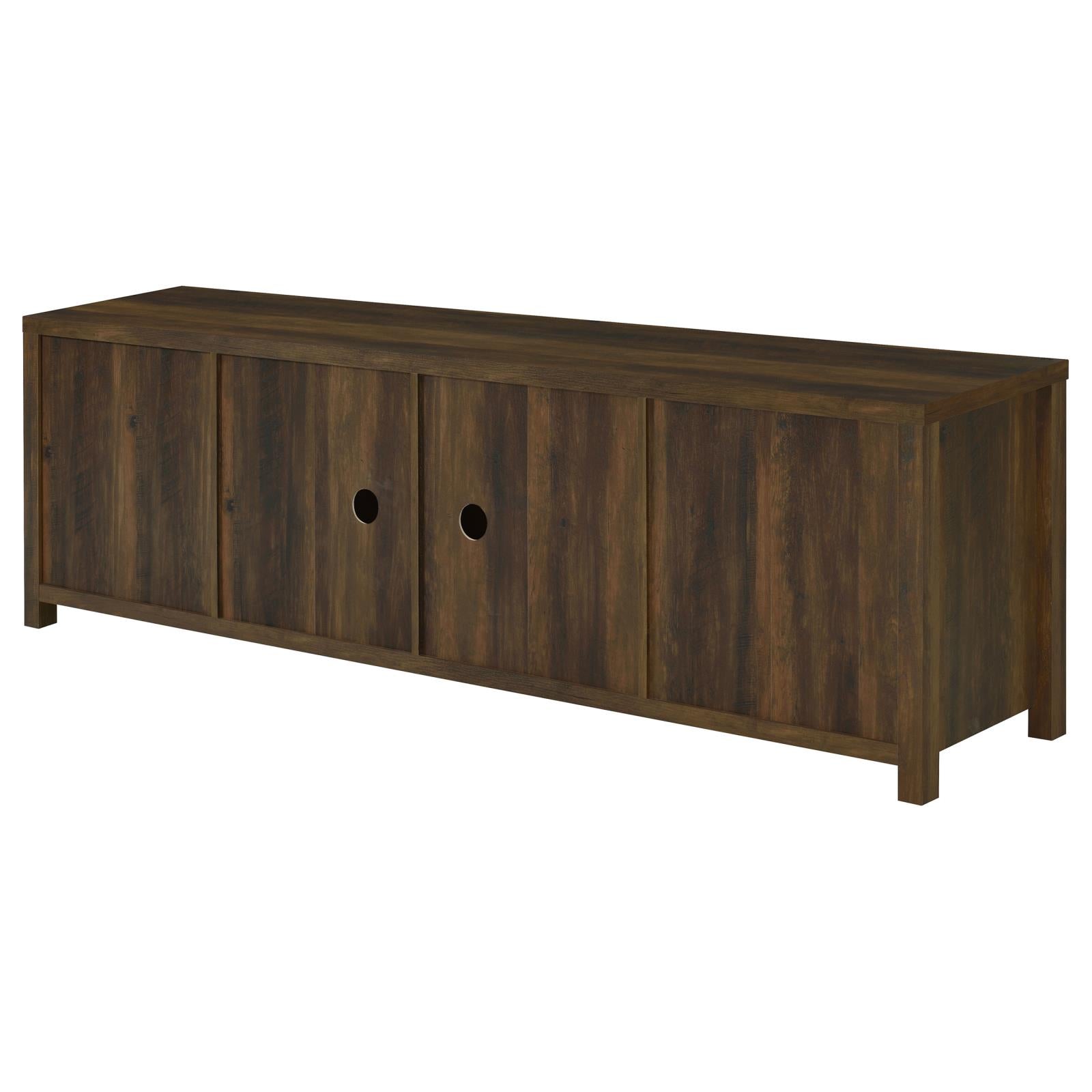 Madra Rectangular TV Console with 2 Sliding Doors - 736273 - Luna Furniture - Dallas Store
