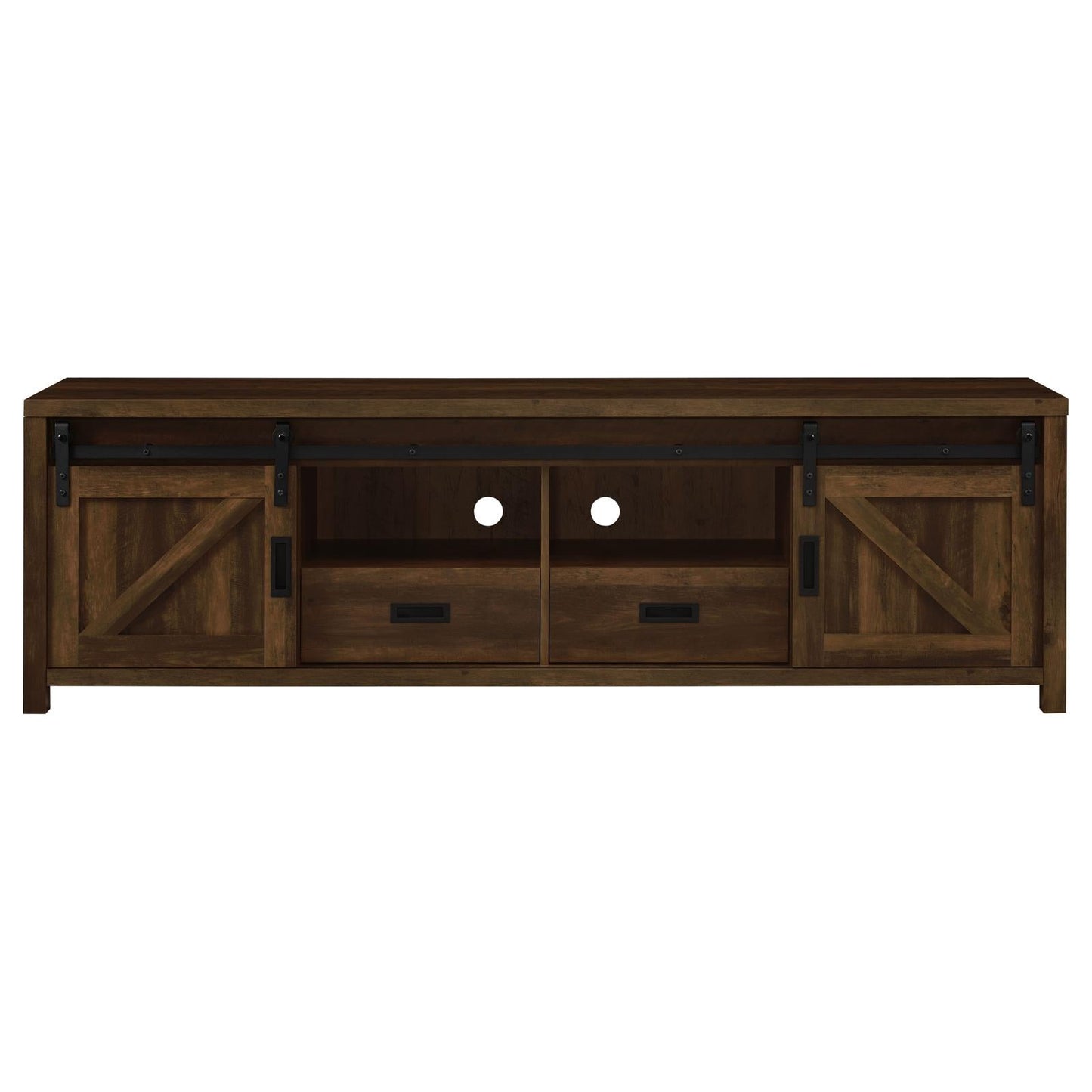 Madra Rectangular TV Console with 2 Sliding Doors - 736273 - Luna Furniture - Dallas Store