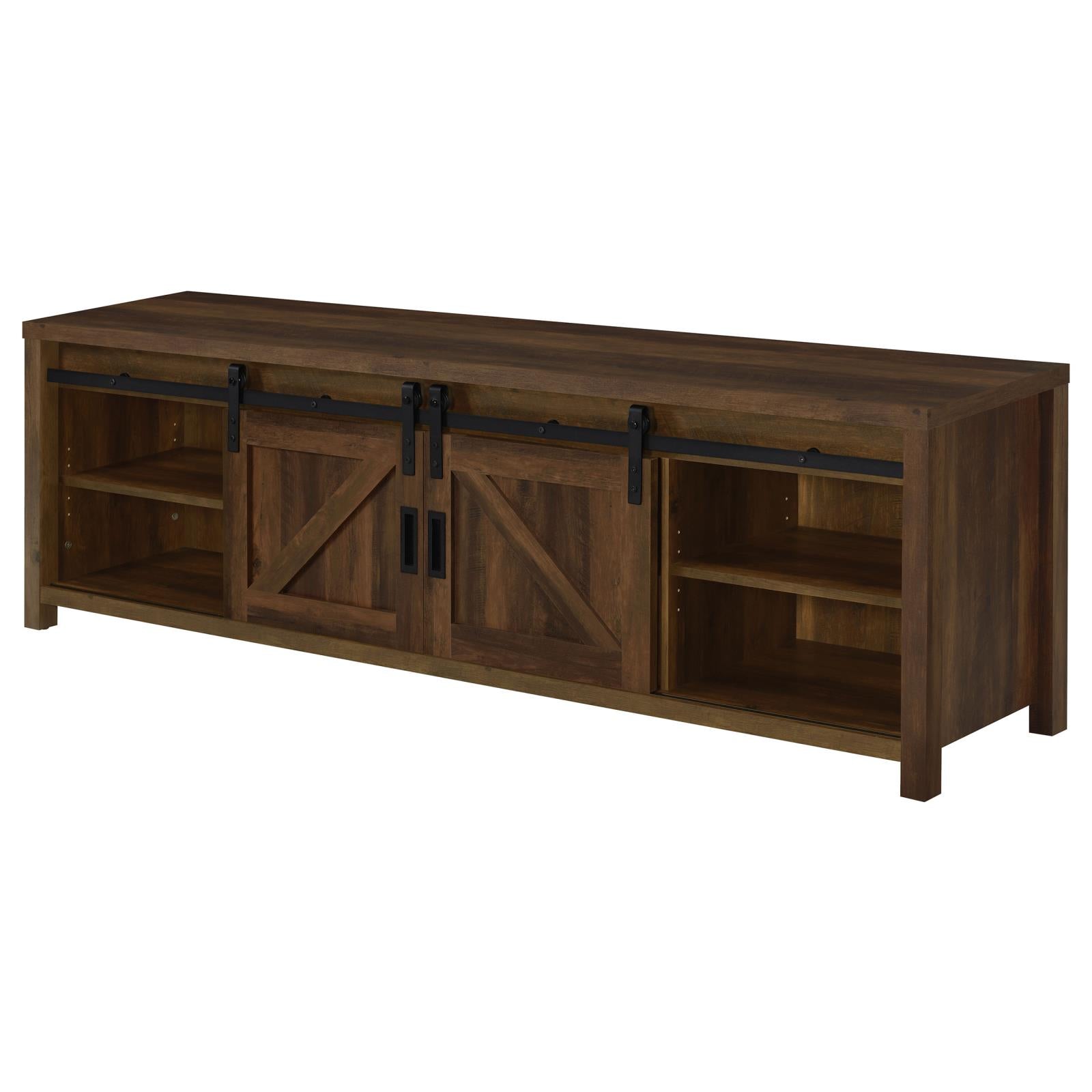Madra Rectangular TV Console with 2 Sliding Doors - 736273 - Luna Furniture - Dallas Store