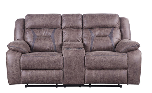 Madrona Reclining Loveseat - 9989DB-2 - Luna Furniture - Dallas Store